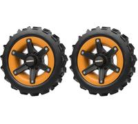 WORX Ruedas Landroid WA0953 All-Terrain - para suelos blandos y césped húmedo - apto para la pendiente de hasta 22 ° o 40% - montaje sencillo - no para visión (Paquete de 2)