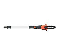 WORX WA0307 - Cabezal motosierra WG252E / WG349E | Guía de 20 cm, 3 ángulos de corte y fijación rápida para podar en altura de forma segura