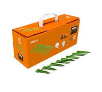 WORX WA0666 Piquetas/clavos para robot cortacésped Landroid - Juego de 125 piezas - respetuoso con el medio ambiente biodegradable - Accesorios originales de WORX