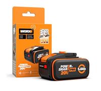 WORX WA3645 PowerShare Pro Batería 20V 5,0Ah Ion-Litio con BMS Inteligente, Indicador LED, Mayor Seguridad 360° y Compatible con Gama 20V, 40V y 80V