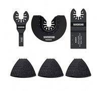 WORX WA5099 - Kit de accesorios universal para sonicrafter/herramienta oscilante/multi-herramienta (18 piezas)