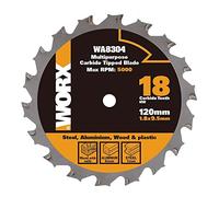 Worx wa8304 worxsaw 120 mm multiusos hoja: madera/metal/Tile - Plata (1 pieza)