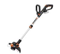 WORX WG163E.9 - Herramienta de corte de línea inalámbrica de 20 V y 30 cm (sin batería ni cargador) - Cortadora de césped ligera con conversión instantánea a bordeadora con ruedas, tecnología