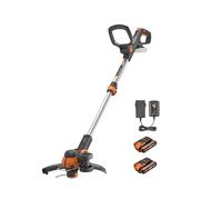 Worx Cortabordes WG163E 2 en 1 – Command Feed automático – Cabezal 90° – 2x 20V 2Ah