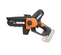 WORX WG326E.9 Mini Motosierra 12cm 20V, una Mano, sin Batería