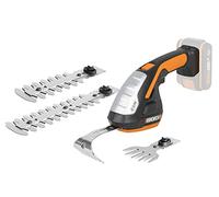 WORX WG801E.91 Cortasetos de Mano 20V Sin Batería, Cuchillas Doble Acción, 2 Hojas Intercambiables, Cambio sin Herramientas, Solo 0,9kg
