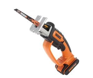 Worx WG894E - Sierra de sable eléctrica de batería Li-ion 20V 2Ah