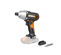 WORX WX291.9 Destornillador de impacto inalámbrico, unidad desnuda, negro, 18 V (20 V máx.)