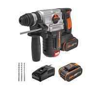 Worx WX380 Martillo 4F Brushless 2,2J 20V 2 Bat 4Ah