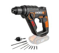 Worx wx390.9 - herramienta 3 en 1 martillo neumático, taladro, atorni
