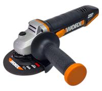 Worx WX803.9: Esmeriladora angular inalámbrica de 20 V y 125 mm, modelo "Solo" (sin batería ni cargador)