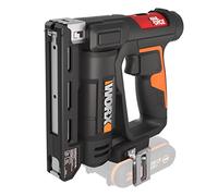 Worx WX843.9 Grapadora y clavadora 2 en 1 20V (sin batería) Grapas 6-14mm Clavos 15mm