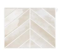 WoStick Suelo Vinilo Autoadhesivo Cocina, 3D Paneles Decorativos Para Pared, Espiga Cenefa Adhesiva Para Cocina Y BañO 10sheets/Pack
