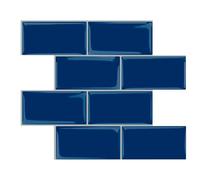 WoStick Vinilo Adhesivo Pared 10 hojas, Azulejos Adhesivos Cocina Baño Premium, Baldosas Adhesivas Pared Más Grueso, Vinilo Pared Cocina Impermeable