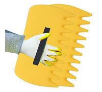 WOTEG hojas jardín | Rastrillo ergonómico mano para recoger hojas, colector hojas recoge hojas arena para recoger hojas, recortes césped y desechos césped