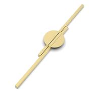 Wotendy 4 Piezas Tiradores para Muebles 64mm, Manillas Armario Doradas