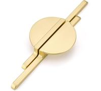 Wotendy 4 Piezas Tiradores para Muebles 64mm, Manillas Armario Doradas