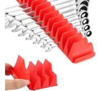 Wotendy 40 Piezas Organizador Modular Magnético De Llaves, Rojo