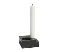 Woud 3 Soporte para velas Jeu de dés mármol negro