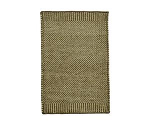 Woud Felpudo Rombo Moss green. 40x60 cm