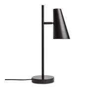 Cono Lámpara de Mesa Negro