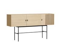 Woud Mesa auxiliar Array. 180 cm Roble pigmentado blanco