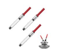 WOUYTPE 3 Piezas Conversor para Pluma Estilográfica, Convertidor de Tinta, Accesorios Absorbentes de Tinta, Apto para Pluma Estilográfica Z28 (3 mm Calibre)