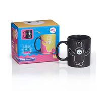 WOW! STUFF Fall Guys Gaming Frenzy Team - Taza amarilla de revelación de calor | Revela frijol y corona | Mercancía oficial, coleccionables, regalos de juguetes | para fanáticos, chicos de otoño -