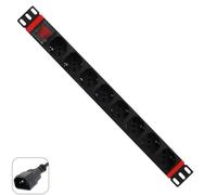 WP Regleta 19" 8 Tomas Schuko On/Off switch