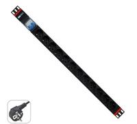 Wp wpn-pdu-g02-12 base múltiple 2 m 12 salidas ac negro