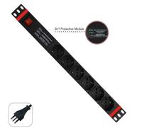 Wp wpn-pdu-i06-06 limitador de tensión negro 6 salidas ac 250 v