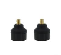 Wp26v a Wp17v Tig Kit de conversión de antorcha de soldadura 2 unids adaptador de latón para cable de 35-50 mm hasta 10-25 mm resistente a altas temperaturas negro