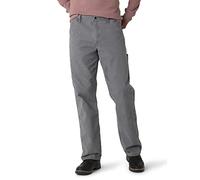 Wrangler Authentics - Vaqueros clásicos de carpintero para hombre., gris, (Rock Gray), 36W x 30L