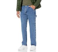 Wrangler Authentics - Vaqueros clásicos de carpintero para hombre, Piedra antigua, 46W x 30L