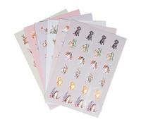 Wrendale Country Set Pegatinas Colección - 144 3cm British Wildlife Pegatinas
