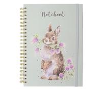 Wrendale Designs by Hannah Dale - Cuaderno con dibujo de cabeza de trébol con espiral, tamaño A4