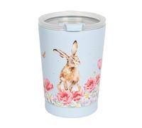 Wrendale Designs by Hannah Dale Field of Flowers' Hare - Taza térmica de viaje