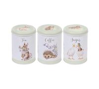 Wrendale Designs by Hannah Dale The Country Set - Juego de té, café y azúcar