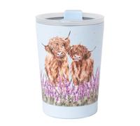 Wrendale Designs Highland Cow - Taza térmica de viaje