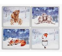 Wrendale Designs Manteles Individuales Winter Sky 4