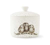 Wrendale Designs Tarro de almacenamiento pequeño con tapa de 9,5 cm (búho)