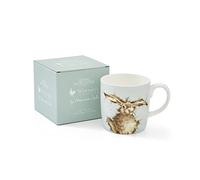 Wrendale Liebre Brained Taza, Multicolor