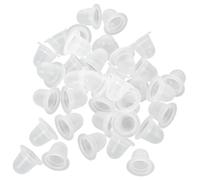 WRITWAA 200piezas Copas Pigmentos De Silicona u Tipo Semipermanente Grandes Para Tatuajes y Kits De Suministros Profesionales