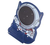 WRITWAA Atril Portátil de Metal Diseño de Astronauta para Exponer Partituras y Revistas en Escritorio, Soporte Versátil para Lectura y Estudio