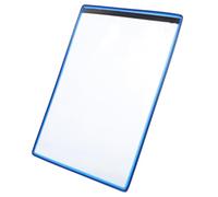 WRITWAA Bolsa Magnética para Archivos Azul Almacenamiento Amplio y Diseño Simple de Pvc para Exhibición de Tareas y Tableros de Anuncios
