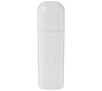 WRITWAA Caja Portacepillos de Dientes para Oficina y Viajes de Plástico Blanco Compacta y Resistente Tapa Protectora Portátil de Viaje
