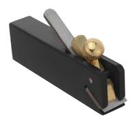 WRITWAA Cepillo Herramienta Manual de Mano Pequeño para Carpintería de Ébano de Recorte y Alisado Fondo Plano, Fácil de Llevar y Reduce la Fatiga en Proyectos de Madera