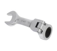 WRITWAA Llave Combinada de Trinquete Mini Reversible Inglesa, Mango Corto