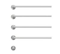 WRJAHCG Toallero Electrico Baño Secatoallas Electrico Pared Acero INOX | Calentador De Toallas Radiador De Calefacción Con Pantalla LED Termostato,Temporizador,Bright,4 bars