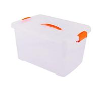 Wswqop Caja de Almacenamiento para Transporte, Caja de Almacenamiento de Joyas, Caja de Almacenamiento de Gran Capacidad para Gomas para El Cabello, Una Caja, 28x20x16.5cm, Individual